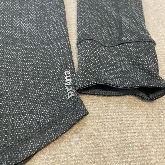 Prana Shirt Mens Large Gray Breathe Crewneck Long Sleeve Athletic Performance - Picture 3 of 9